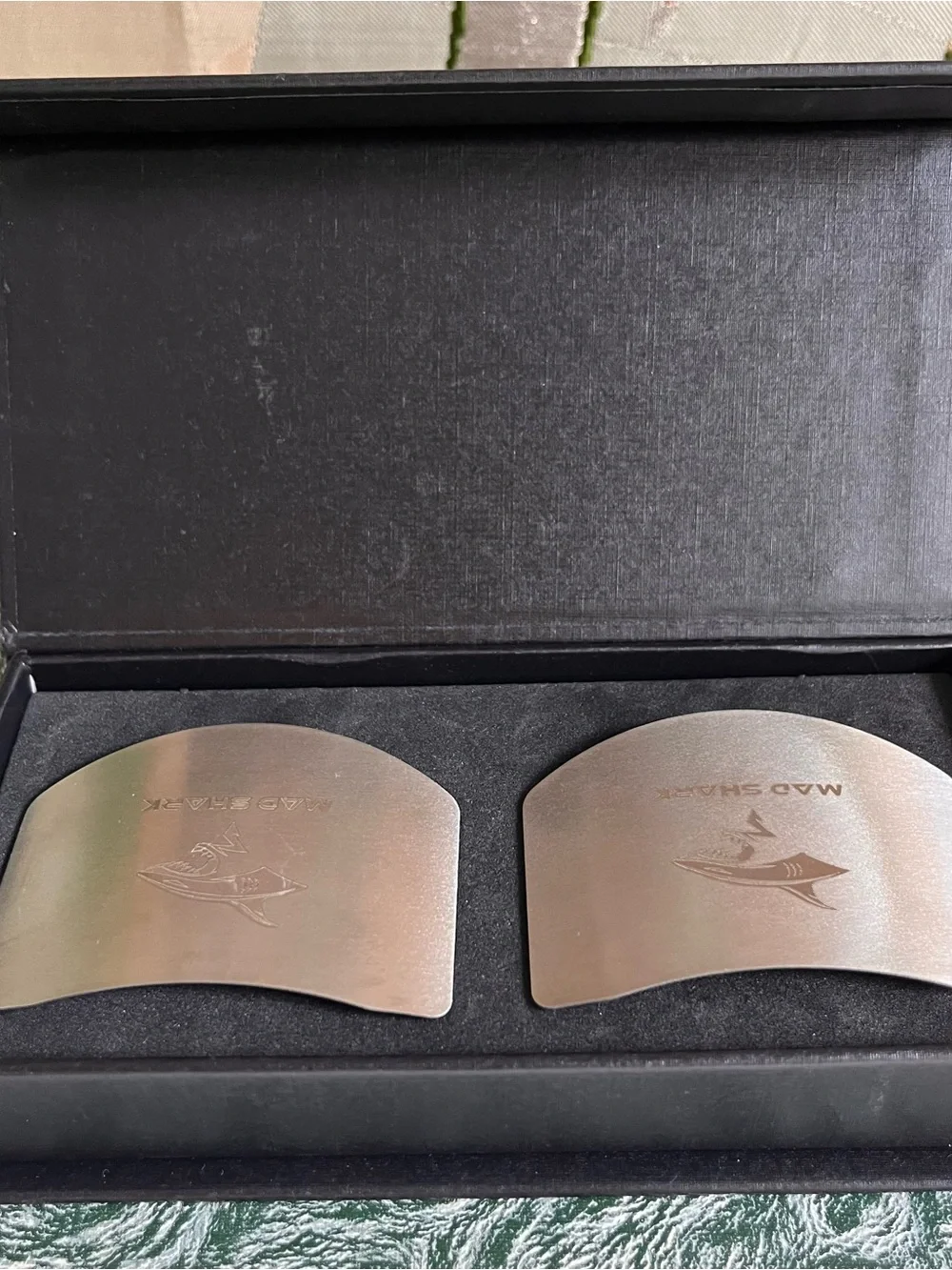 MAD SHARK Luxury Series stainless steel kitchen finger guards
